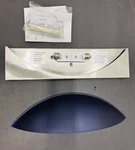 Sigma Universal Wall Light Fixture W-6598 150W T-4 Blue Frosted Glass Sconce. Fixed Price $44.99.