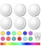 Puck Lights With Remote Control, Battery Operated Led Push Wireless. Fixed Price $20.00.