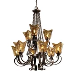 Uttermost Vetraio 9 Light Oil Rubbed Bronze Chandelier - 21005. Fixed Price $1531.20.