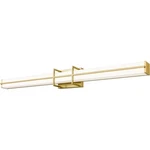 Z-lite 1011-40W-MGLD-LED Harrison Vanity, 1-LIGHT Watts, Modern Gold. Fixed Price $196.00.
