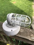 Cooper Lighting Vapor Tight Wall Mount Fixture W/ 100W Metal Halide Lamp.. Fixed Price $90.00.