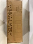 Minka Lavery 6104-66 Parsons Studio 4-LIGHT Bath Vanity, Sand Coal Black. Fixed Price $167.99.