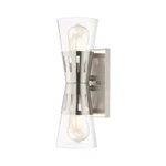 Livex Lighting 18172 Bennington 5" Tall Bathroom Sconce - Nickel. Fixed Price $299.96.