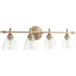 Quorum Light 31.5' Vanity, Persian White/clear 5257-4-70. Fixed Price $201.60.