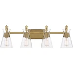 Savoy House Lighting 8-1830-4-322 Lakewood Bathroom Vanity Warm Brass. Fixed Price $406.00.