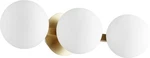 3 Light Globe Bath Vanity Transitional Style - 21.75 Inches Wide By 6. Fixed Price $237.00.
