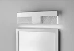 Hampton Bay Havelock 22" Chrome Led Bathroom Vanity Light Bar Clear Seedy Glass. Fixed Price $69.99.