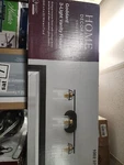 Home Decorators Goddard 3-LIGHT Bronze W/vintage Brass Accents Vanity New. Fixed Price $59.00.