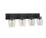 Craftmade 53504-FB Trystan 4-LIGHT 30 In. Flat Black Bathroom Vanity. Fixed Price $114.99.