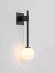 Handmade Single Light Globe Sputnik Brass Sconce Wall Lamp Beside. Fixed Price $162.54.