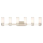 Livex Weston Light Ada Sconce/vanity, Nickel/satin Opal White 52126-35. Fixed Price $699.96.