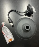 Restoration Hardware Rh Vintage Barn Sconce 14" Weathered Zinc Black Wall Light. Fixed Price $150.00.