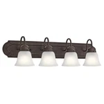 Kichler 4 Light Bath, Tannery Bronze - 5338TZS. Fixed Price $99.97.