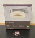Allen Roth 21 Led Brushed Nickel -light 7" Flush Mount New!. Fixed Price $50.00.