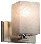 Justice Design Group FSN-8441-15-WEVE-NCKL Bathroom Fixtures Indoor Lighting. Fixed Price $85.50.