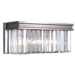 Sea Gull Carondelet 14" Light Wall Sconce, Antique Brushed Nickel, 4414002-965. Fixed Price $77.97.
