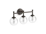 Kohler Bellera Three-light Sconce Bathroom 31763-SC03-BZL In Oil-rub Bronz. Fixed Price $279.99.