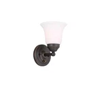 New Hampton Bay Ashhurst 1-LIGHT Oil Rubbed Bronze Wall Sconce With Switch. Fixed Price $18.50.