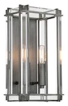 Minka Lavery 3852 Langen Square Light 14" Tall Wall Sconce - Nickel. Fixed Price $179.20.