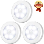 Led Motion Sensor Closet Light Battery Powered Indoor Wall Cabinet Night. Fixed Price $12.15.