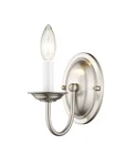 Livex Lighting 4151 Nickel Coronado 1-LIGHT Wall Sconce. Fixed Price $75.96.