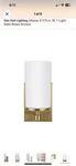 Sea Gull Lighting Bathroom Vanity 4124601-848 Alturas Satin Brass. Fixed Price $5.00.
