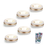 Leastyle Led Puck Lights With Remote Control 6 Pack, Under Cabinet Lighti.... Fixed Price $25.16.