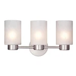 Westinghouse 6227900 Sylvestre 3-LIGHT Wall Fixture, Brushed Nickel. Fixed Price $67.24.