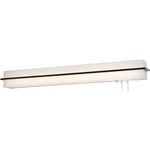 Afx Inc. APB5154L30ENES-LW Apex Led Espresso Ada Wall Light Linen White. Fixed Price $480.00.