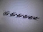 Sunpez 38.98 In. W 6-LIGHTS Chrome Led Vanity Bathroom YM-JQD890. Fixed Price $82.46.