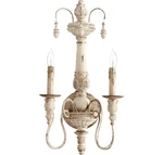 Quorum 5506-2-70 Salento 22" 2-LIGHT Wall Sconce In Persian White. Fixed Price $258.00.