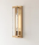 Brio Lighting Adelman Wall Sconce, AD801G1, Decorative Glass - Gold. Fixed Price $94.31.