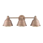 Golden Lighting Bartlett Bath Vanity, Copper Patina 7312-BA3CP. Fixed Price $244.99.