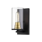 Millennium Burbank Light 9" Wall Sconce Black/bronze 3491-MB-HBZ. Fixed Price $13.96.