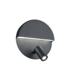 Arnsberg Mario Wall Sconce, Black - 222370232 Super Cool Modern Light. Fixed Price $149.99.