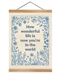Ztgda Boho Wall Art Poster Abstract Watercolor Canvas Print, Linen Hangi. Fixed Price $17.96.