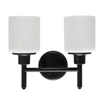 Design House 556191 Aubrey 2 Light 13"W Vanity - Black. Fixed Price $130.59.