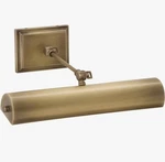 House Of Troy Oxford 16 Wide Antique Brass Picture Light Direct Wire Wall Mount. Fixed Price $165.00.