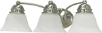 Nuvo Lighting 60/6079 Empire 3 21"W Bathroom Vanity. Fixed Price $93.99.