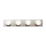 Kichler 24 In. 4-LIGHT Brushed Nickel Traditional Vanity. Fixed Price $21.59.