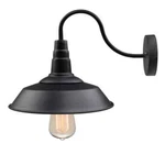 Lnc Multi-functional 1-LIGHT Black Gooseneck Indoor Wall Sconce Led Compatible. Fixed Price $69.95.