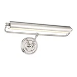 Polished Nickel Led Wall Sconce From The Miller Collection. Fixed Price $398.00.