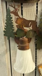 Avalanche Ranch A17131 Lakeside Wall Sconce 10" High 7" Wide Deer Made In Usa. Fixed Price $199.00.