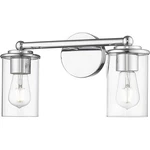 Z-lite 742-2V-CH Thayer Light 16 Inch Chrome Vanity Wall. Fixed Price $120.00.