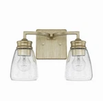 Capital Lighting 129021WG-453 Winter Gold 2-LIGHT 13"W Bathroom Vanity. Fixed Price $70.00.
