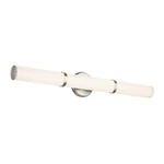 Led Bathroom Vanity Light 32 5 Brushed Nickel Kichler Rosh Fixture White. Fixed Price $259.99.