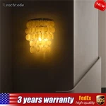 Wall Mount Silver Sea Shell Shape Modern Lighting Fixture Sconce 110V. Fixed Price $28.74.