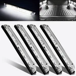 Nifeida 8" Clear Lens 18LED Waterproof Utility Strip Light Bar Surface White. Fixed Price $30.85.