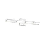 Mirrea 24 Led Chrome Vanity Light 3000K/4000K/5000K Cct Adjustable. Fixed Price $114.64.