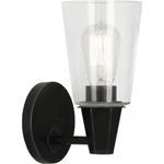 Robert Abbey Wheatley 1 Light Wall Sconce, Deep Patina Bronze/clear - Z254C. Fixed Price $323.50.